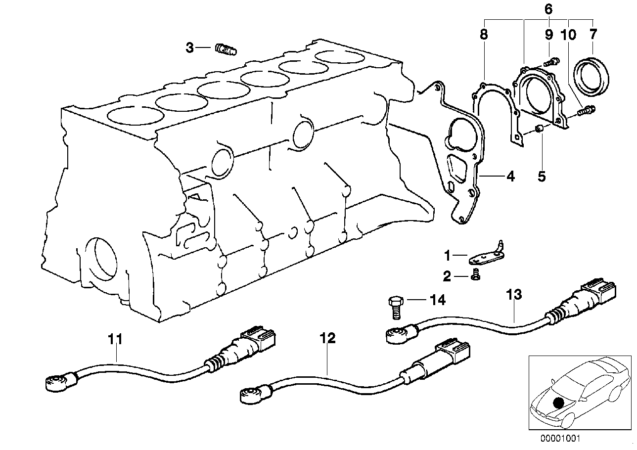 Pièces de bloc-moteur