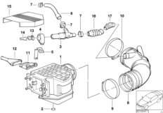 Contador volumétrico de aire