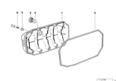 Crank case cover