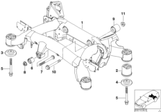 Rear axle carrier