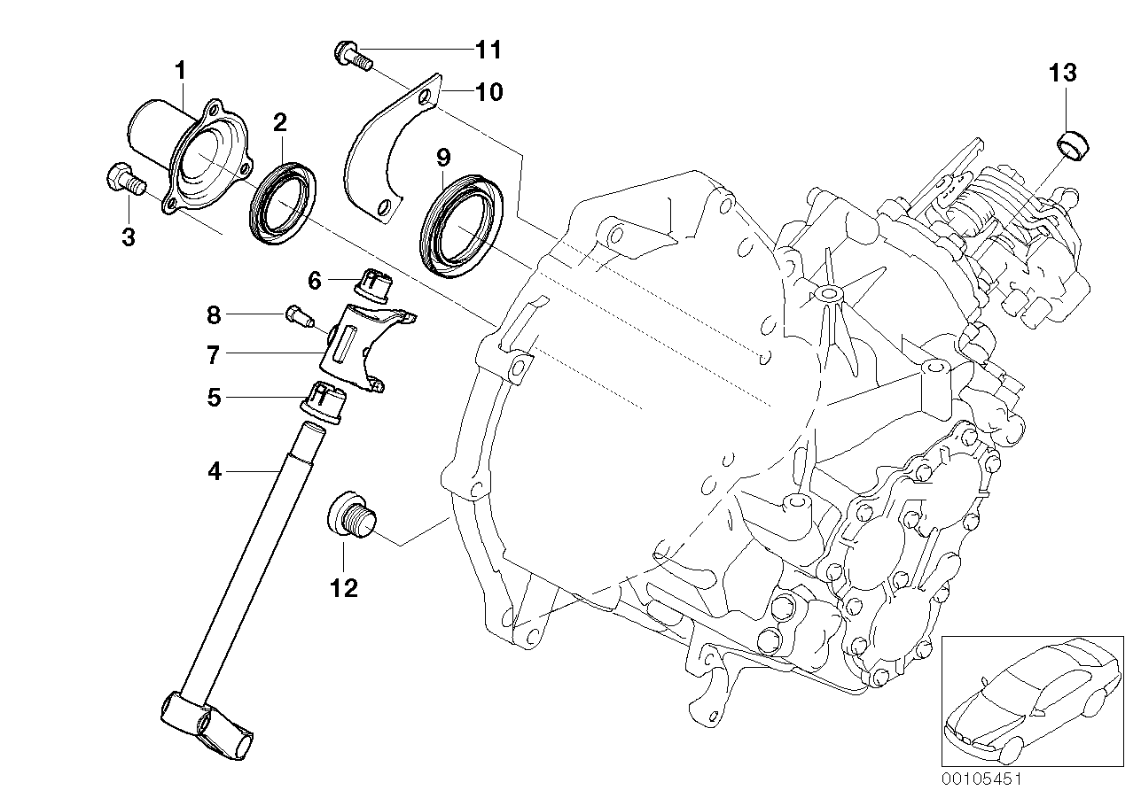 GS6-85BG gearbox components