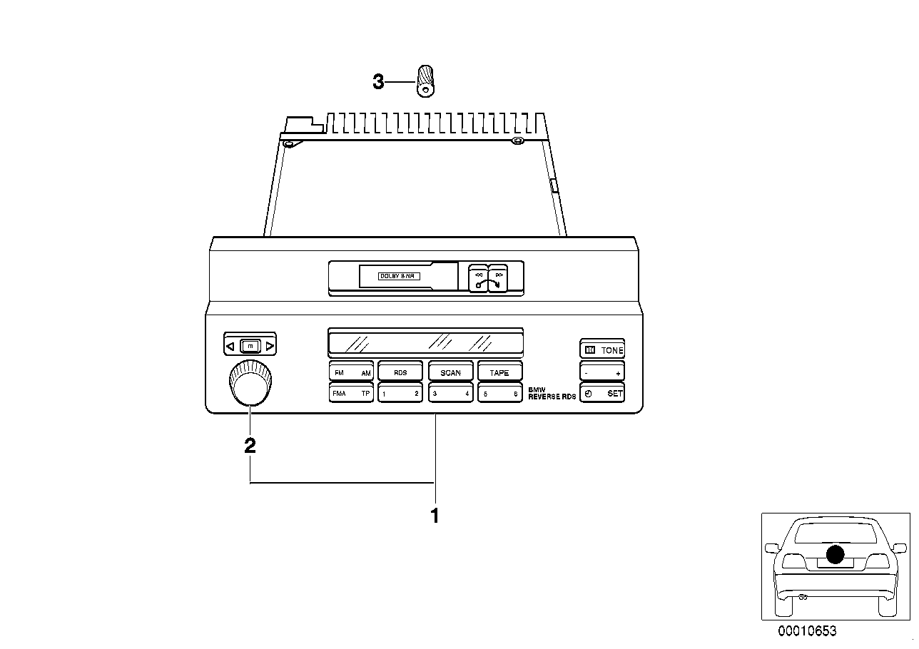 라디오,BMW Reverse,RDS