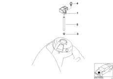 Altitude pressure sensor