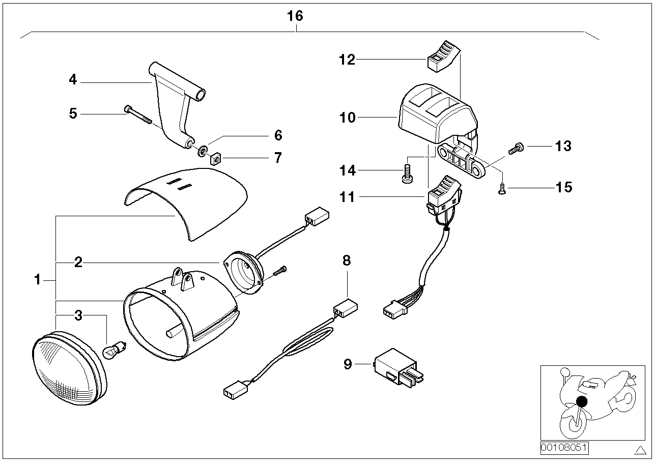 Lampa przeciwmgłowa