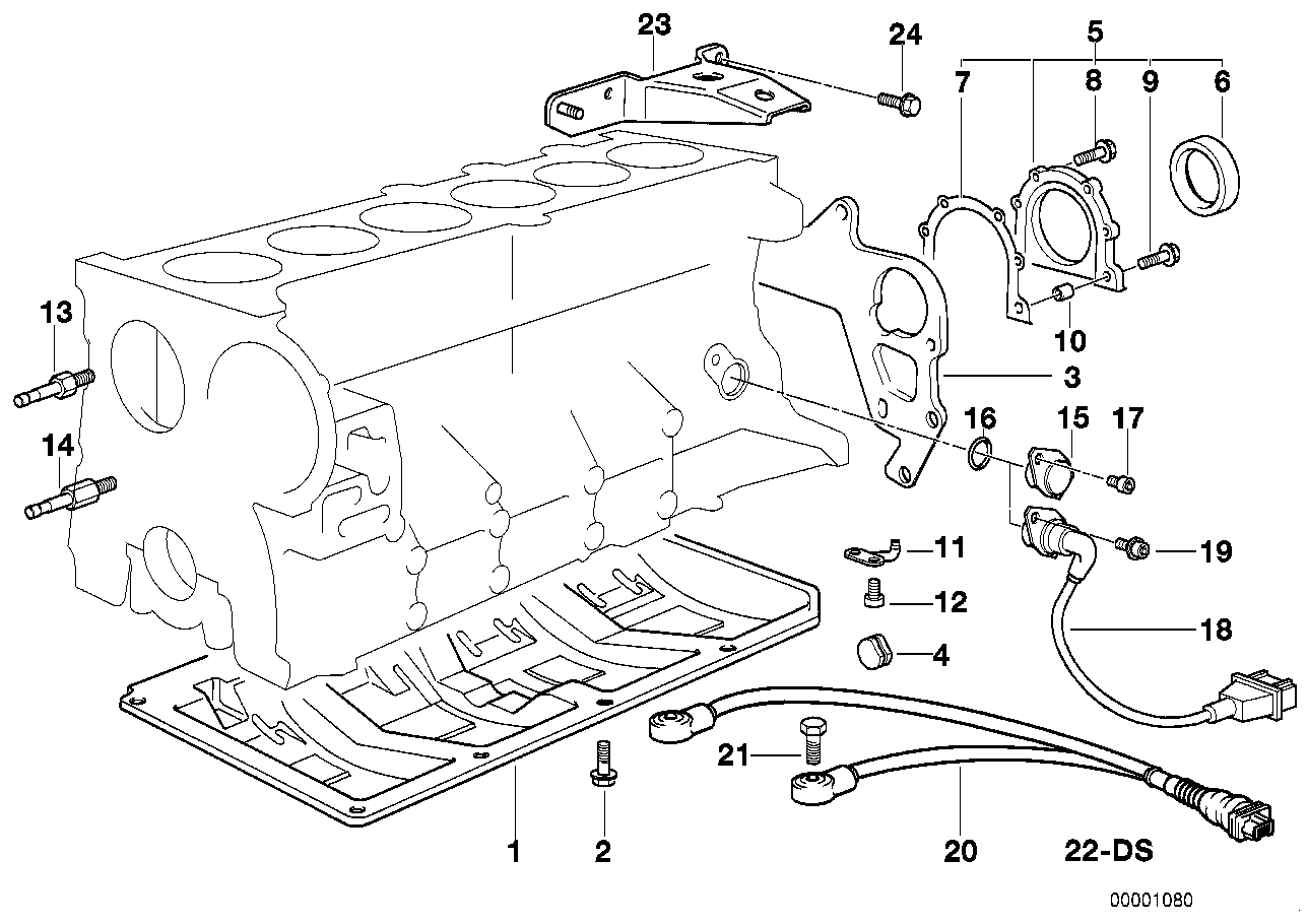 Pièces de bloc-moteur