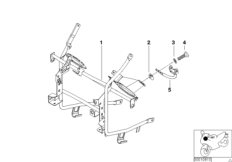 Marker light bracket