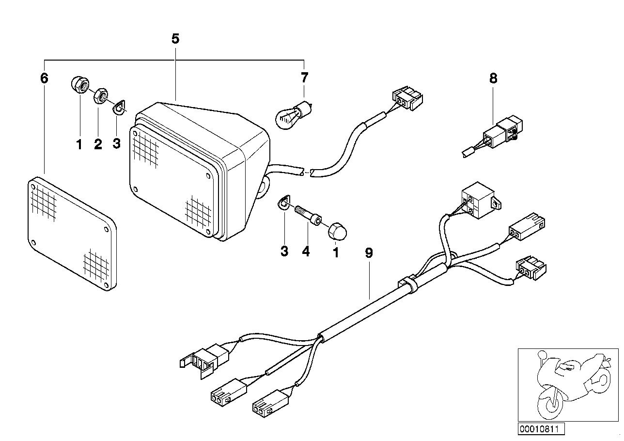 Lampe d'avertissement