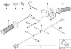 Retrofit kit, heated handle