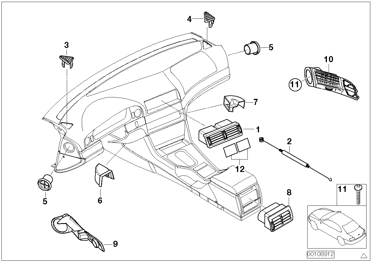 Outflow nozzles/covers