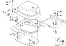 無線装置ボックス 取付け部品