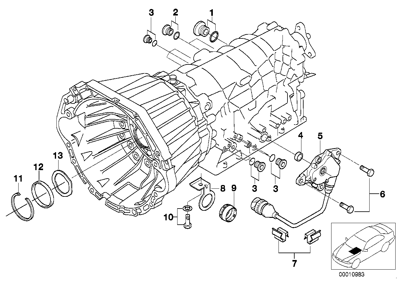 A5S440Z Anbauteile/Dichtungen