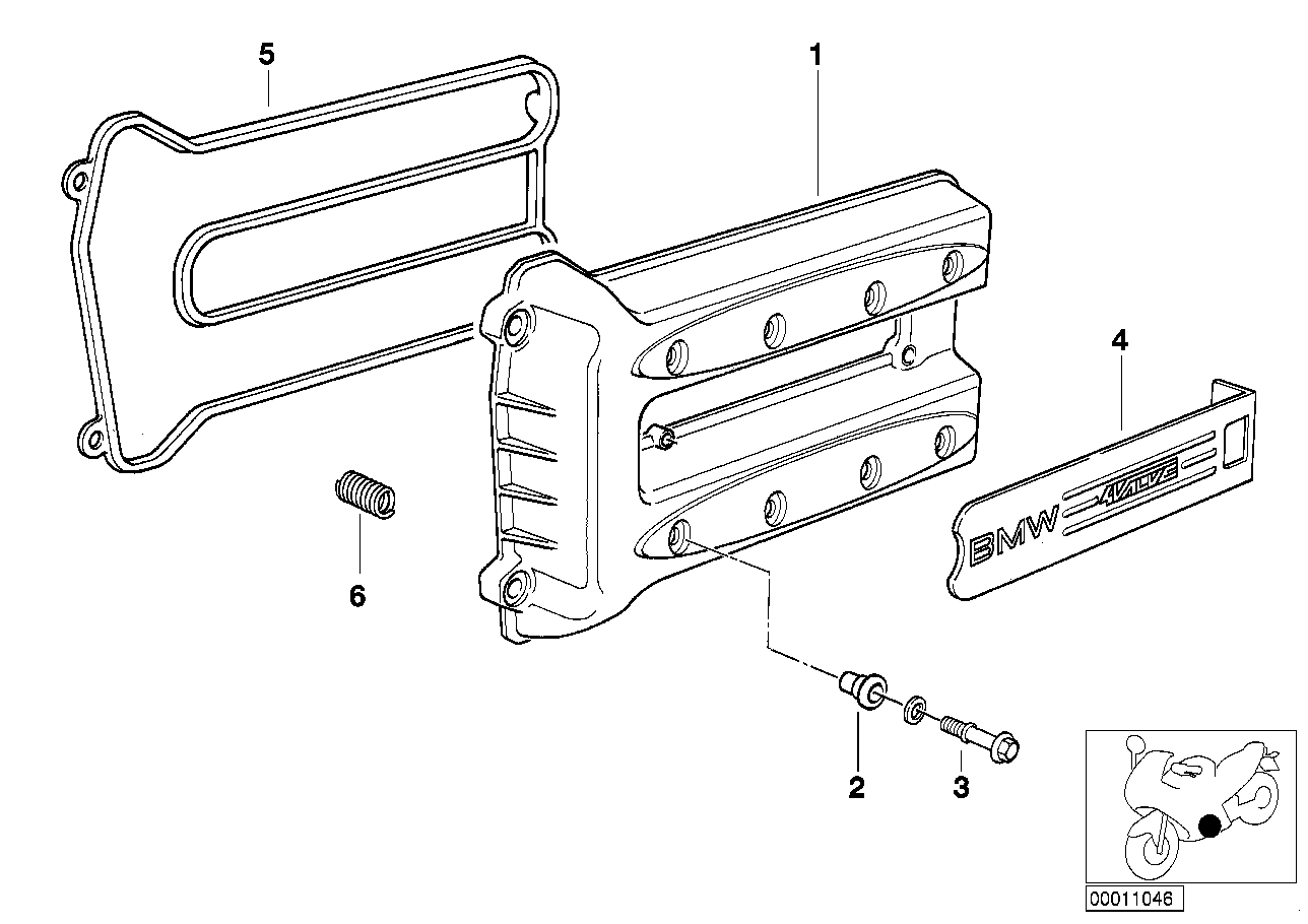 Cubierta de la culata