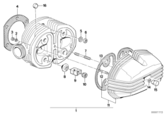 Cylinder head/cylinder head cover