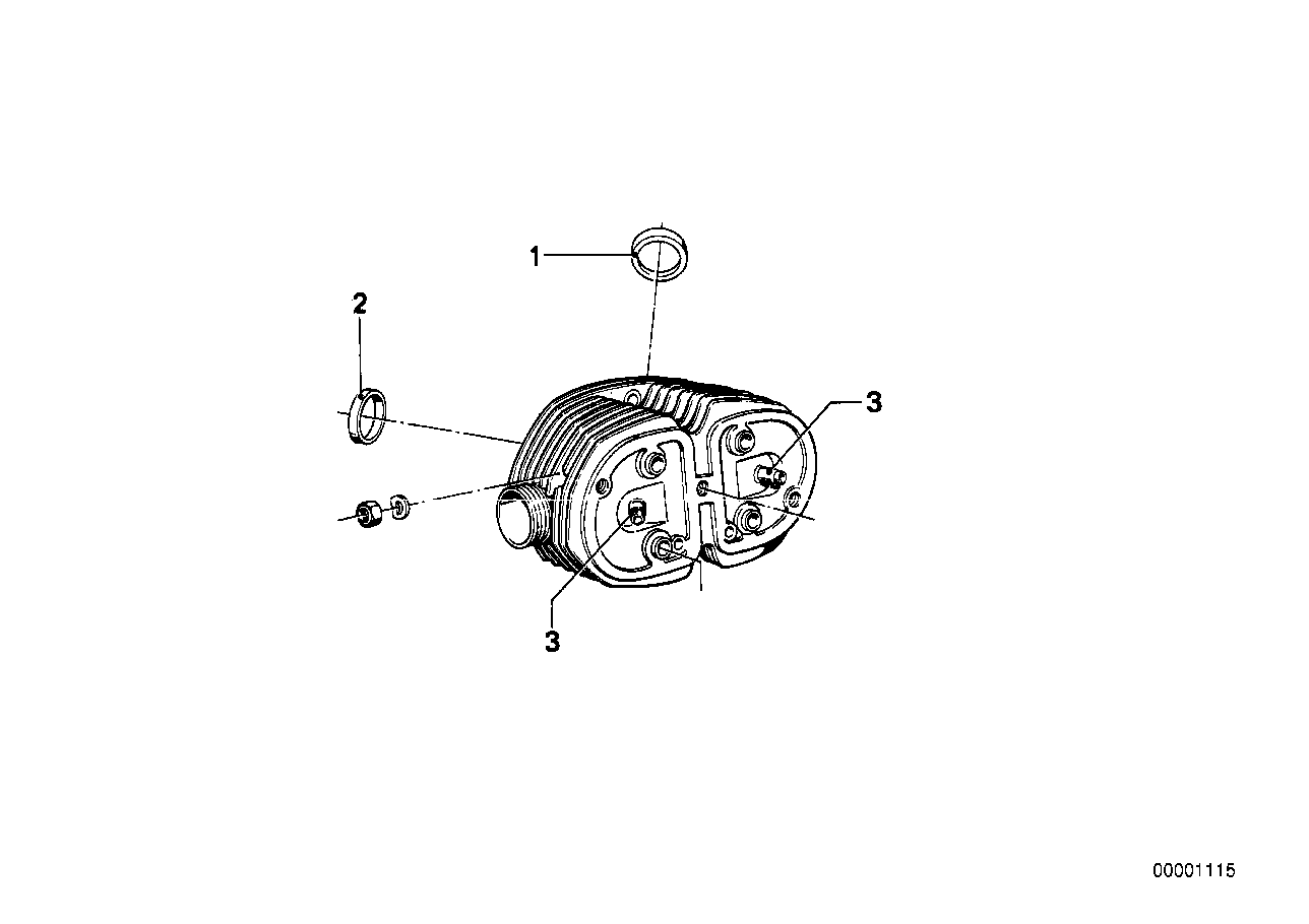 Testata pezzi montabili