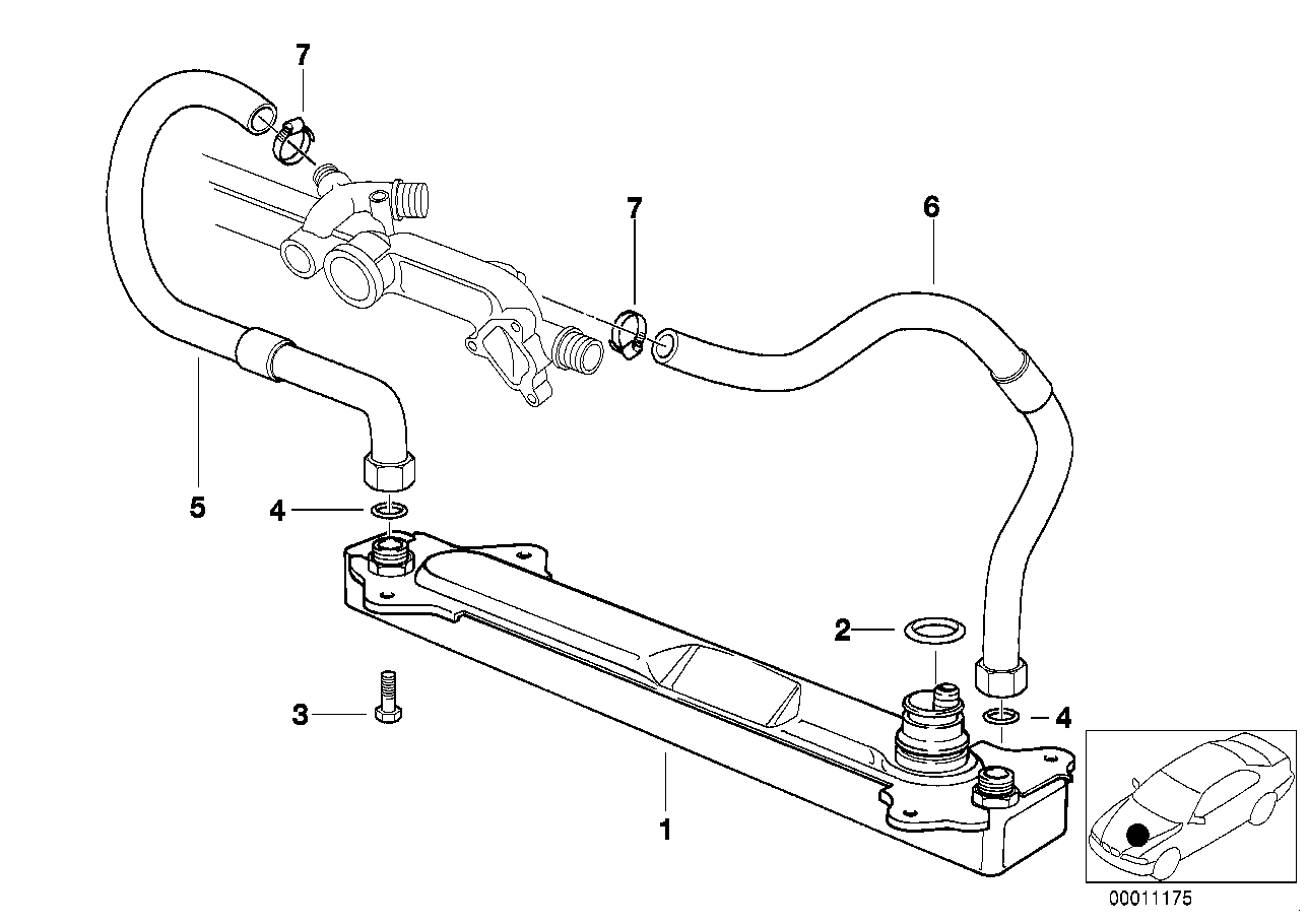 Transmission oil cooling