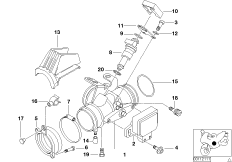 Throttle housing Assy