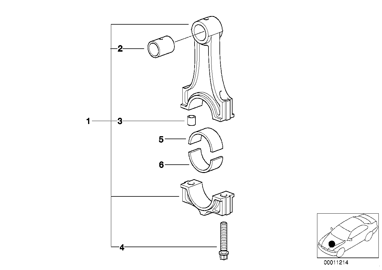 Klikový mechanismus-ojnice