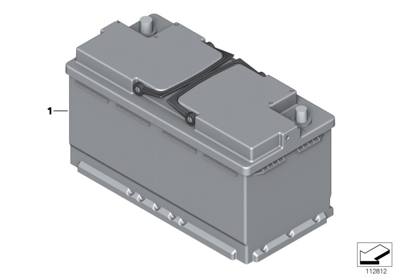 Batteria BMW originale