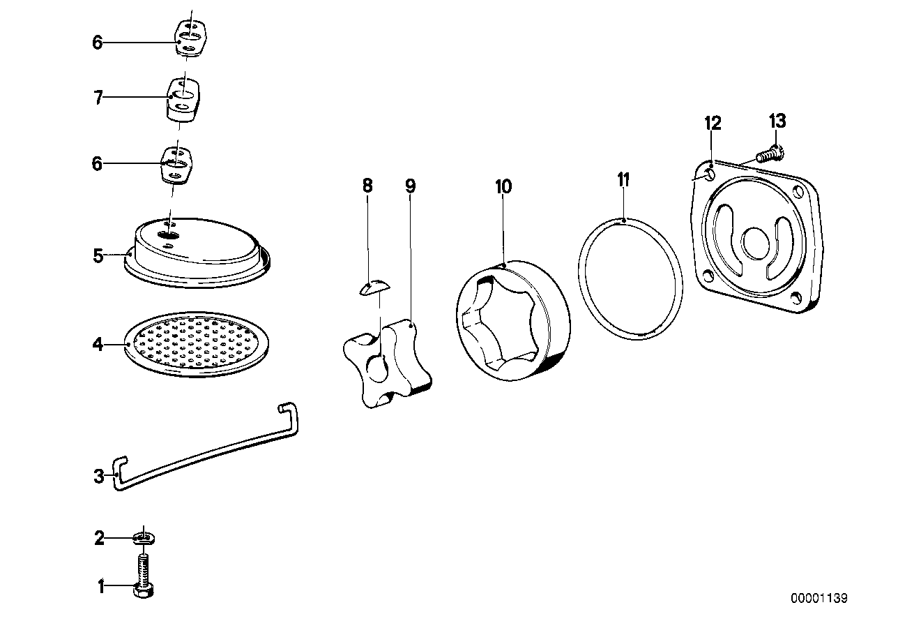 オイル ポンプ 個別部品