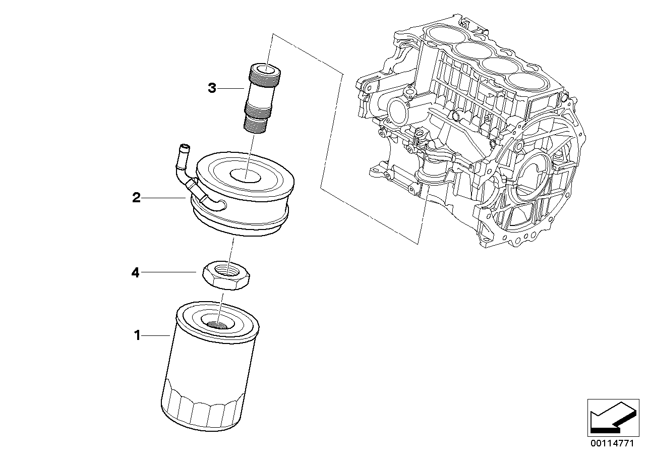 Olievoorziening-Oliefilter