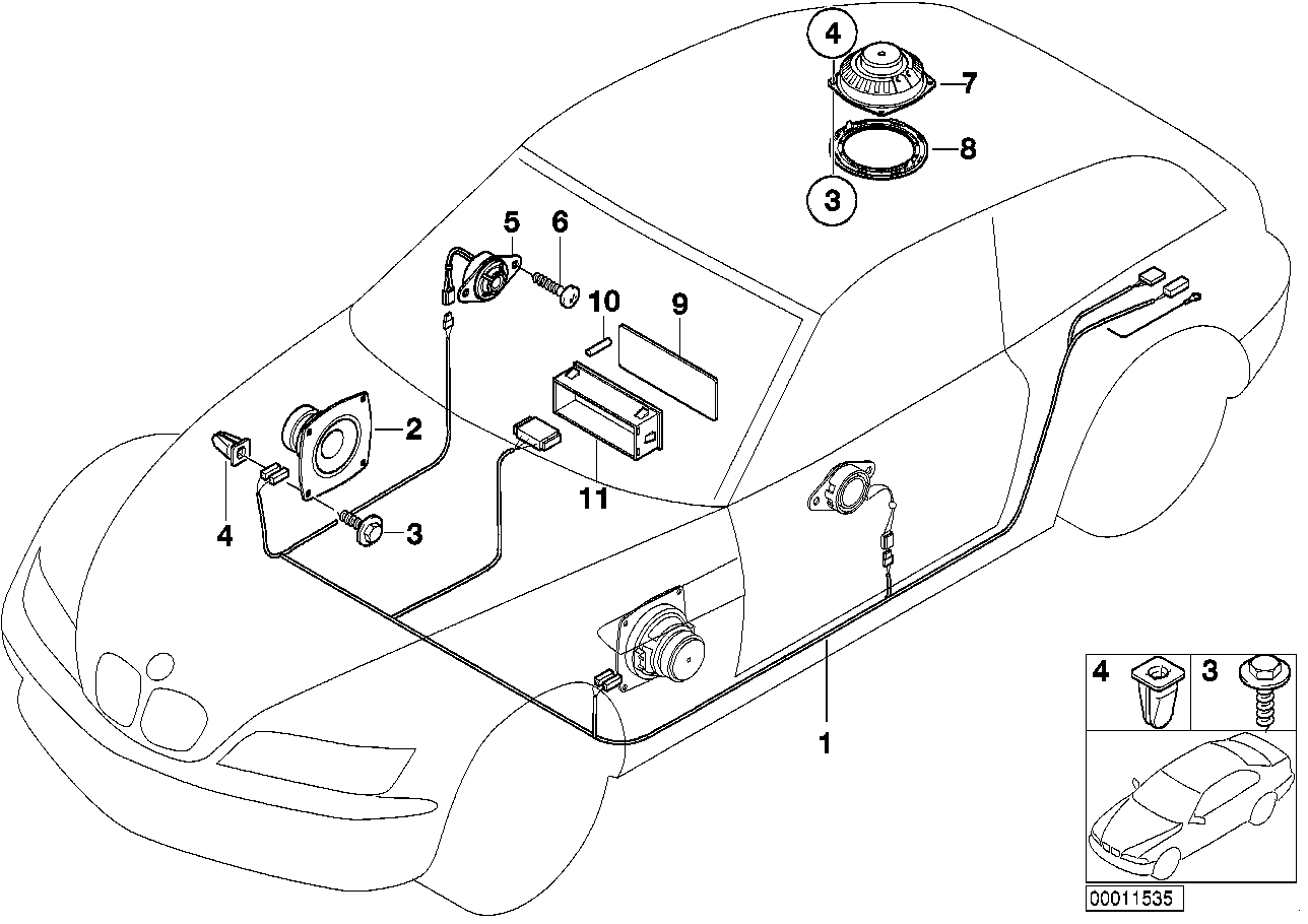 Single components stereo system