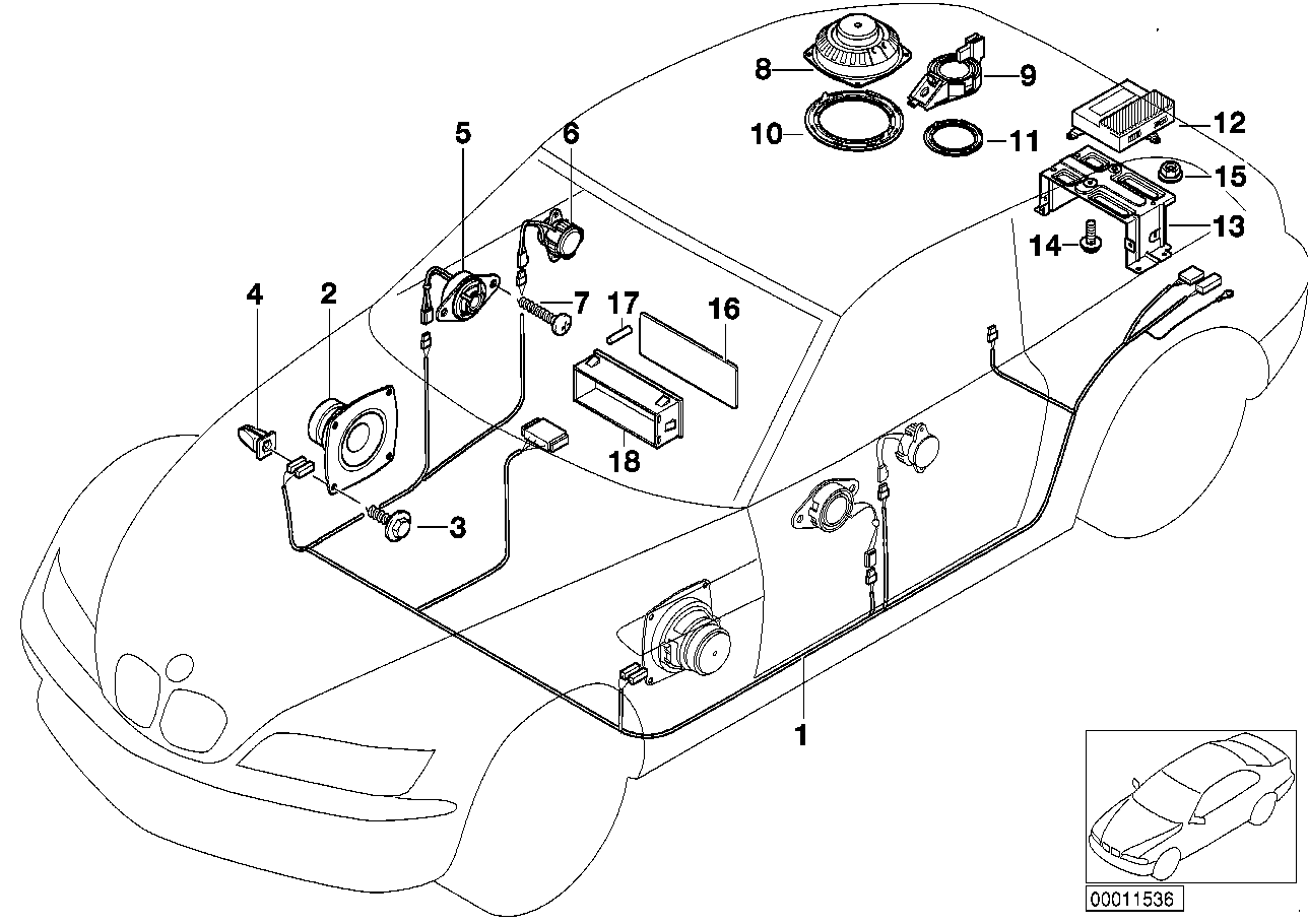 Detaljen  hifisystem