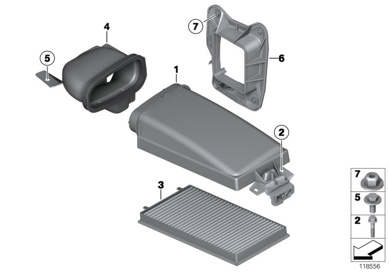 Microfilter/huisdelen