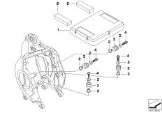 Cover, electrical box/attachment parts