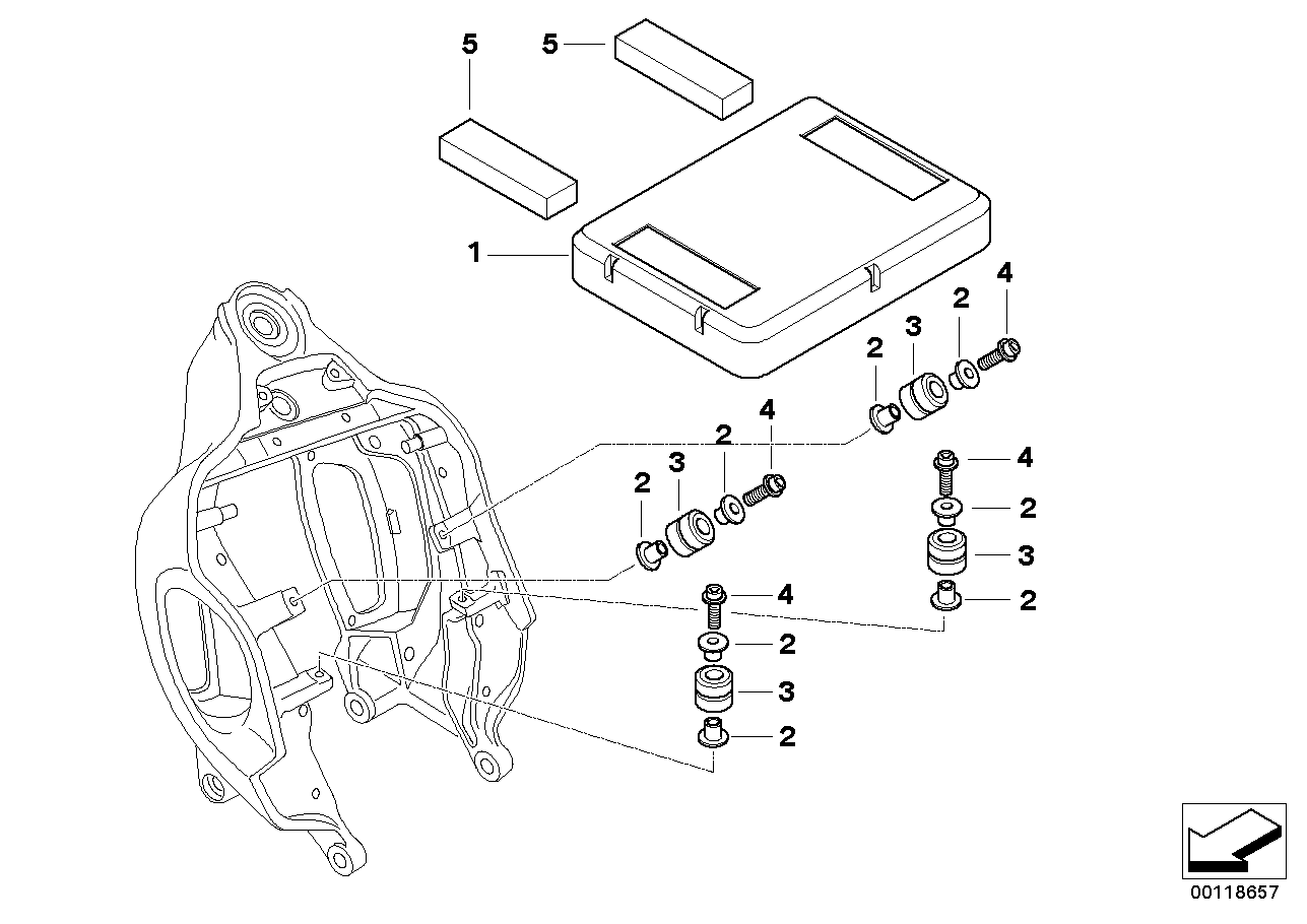 Deckel Elektrobox/Anbauteile