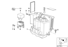 Pressure modulator ABS