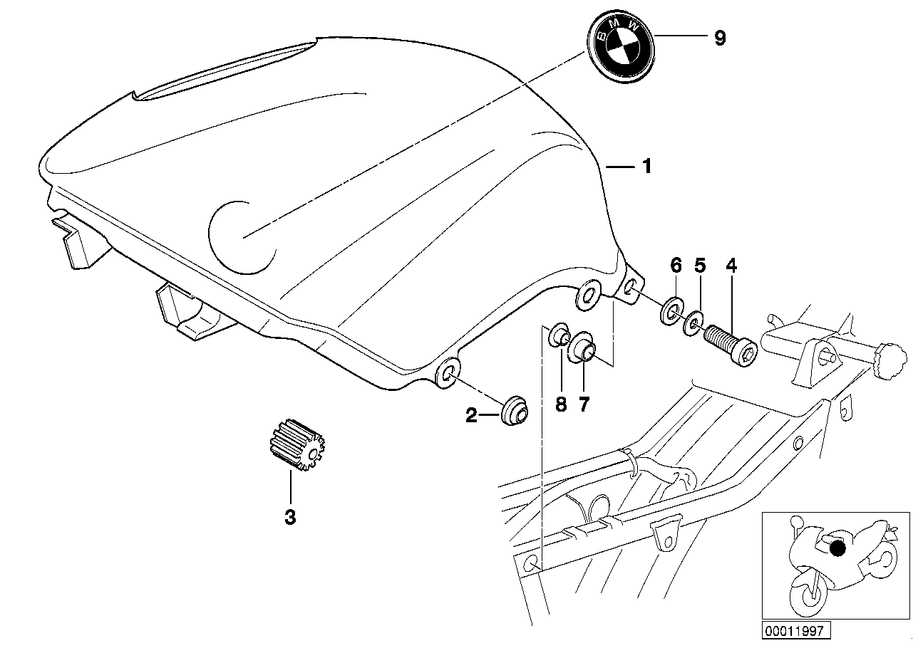 Kraftstofftank/Anbauteile