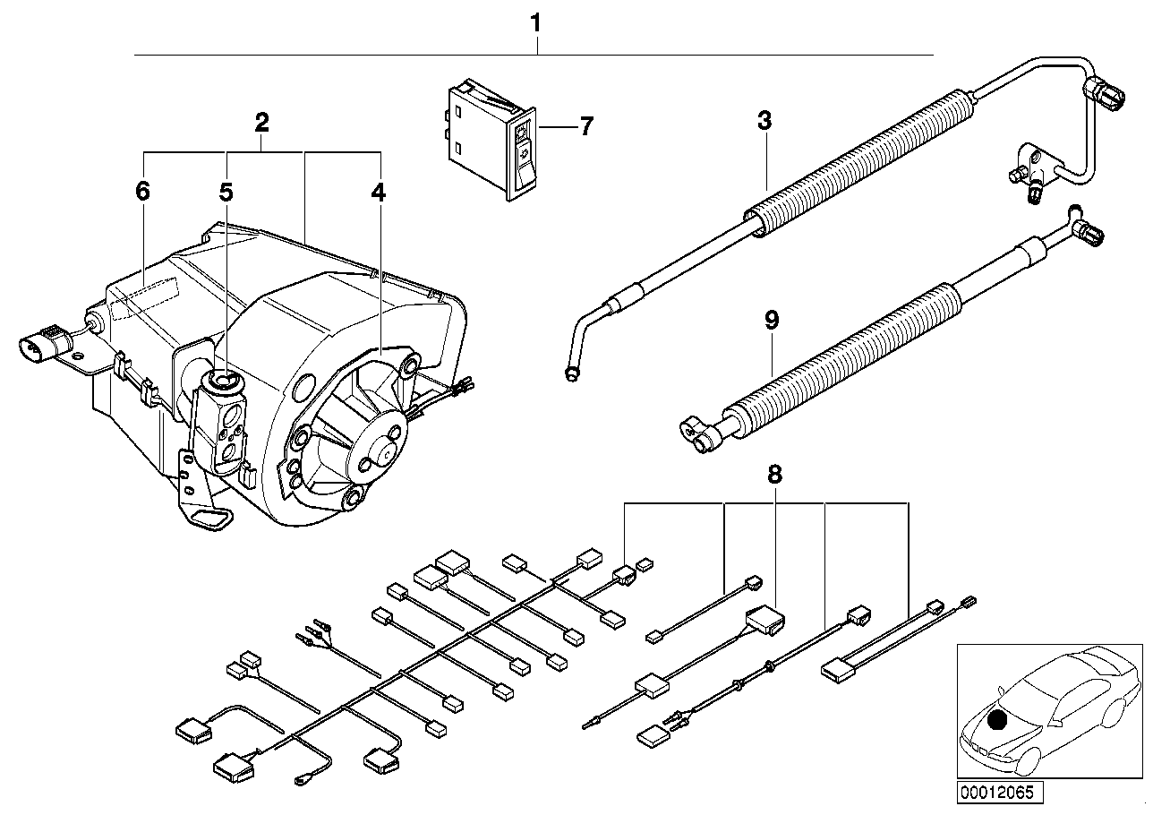 "Economic"air cond. syst. single parts I