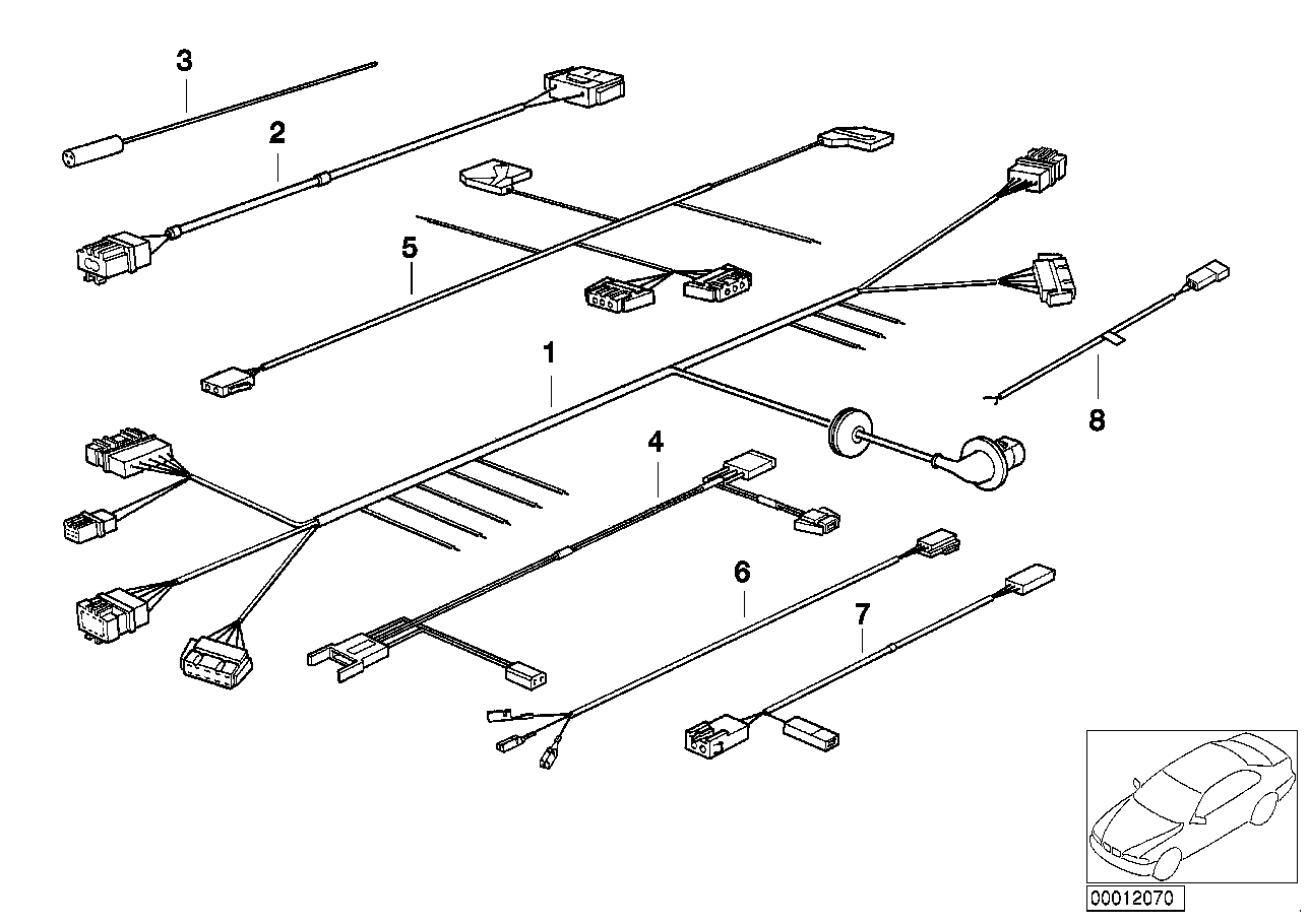 Diverse additionele kabelsets