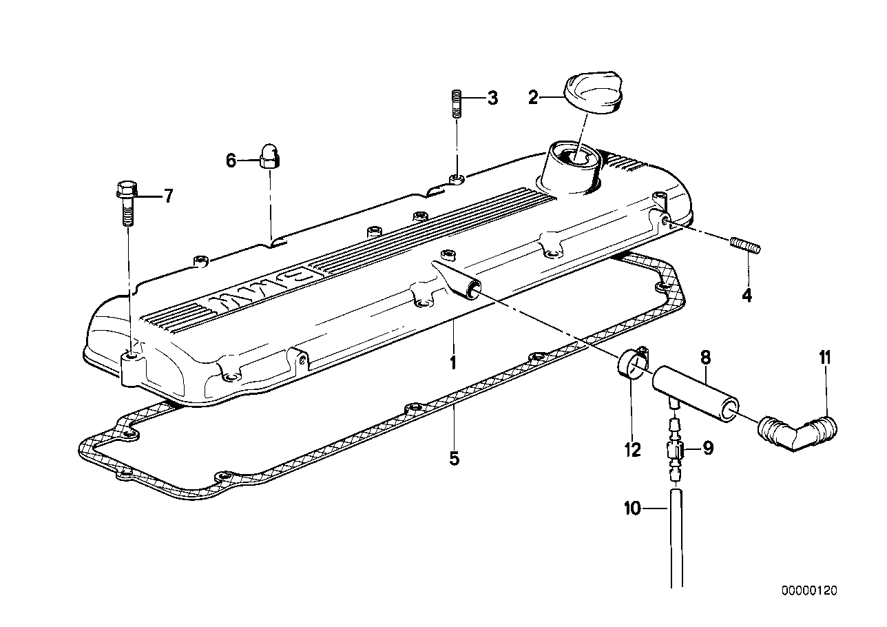 Cylinder head cover