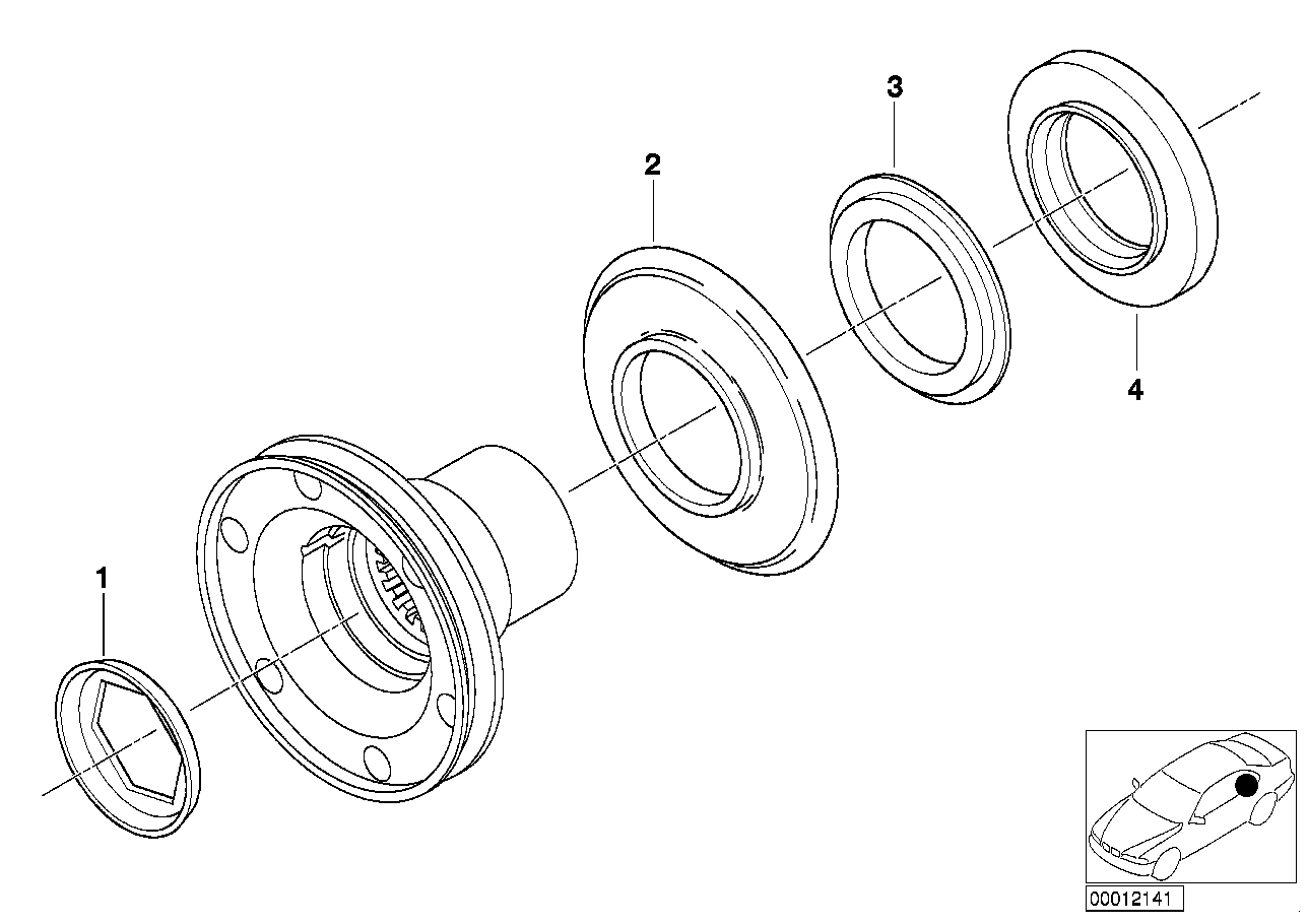 Drivflaensmontering/packning