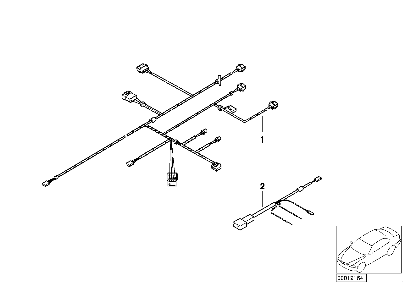 Heater wiring set