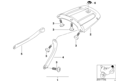 Set bagagerek/onderdelen