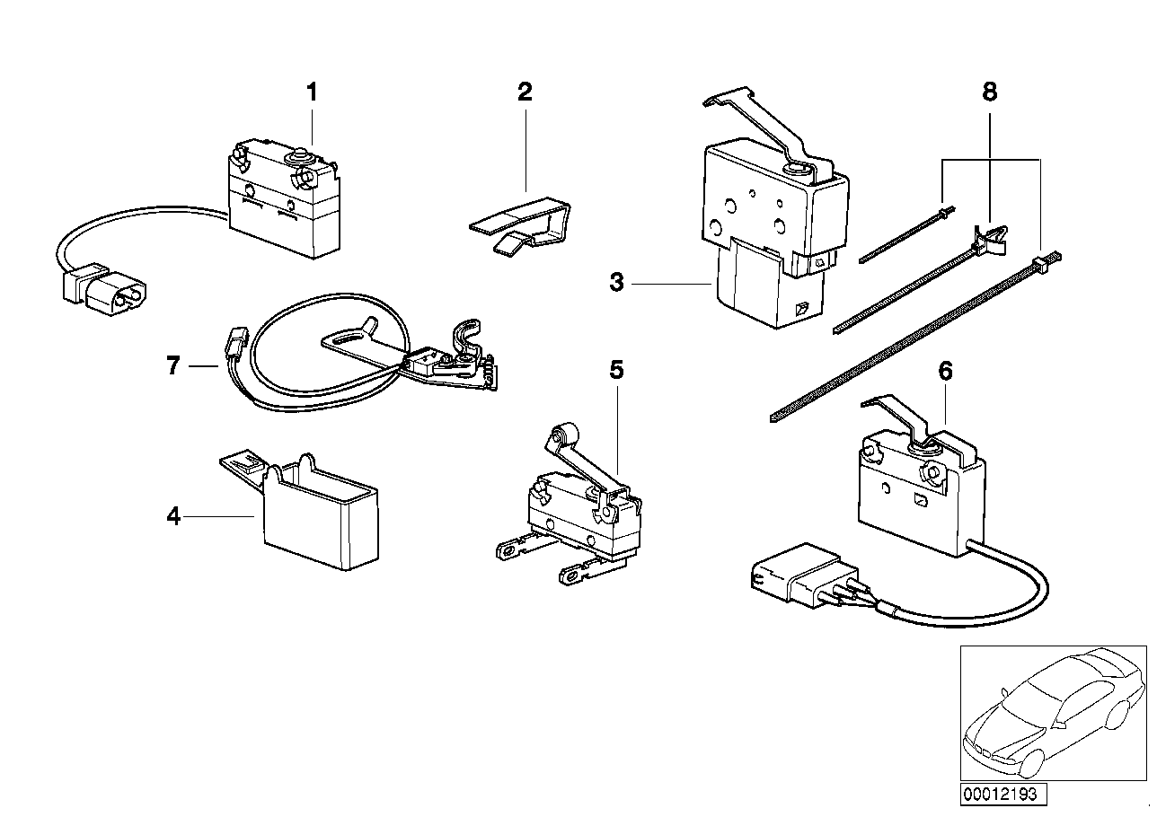 Microinterruptores diversos