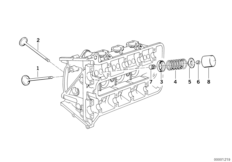 Timing gear - Intake valve/exhaust valve