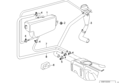 Expansion tank/tubing