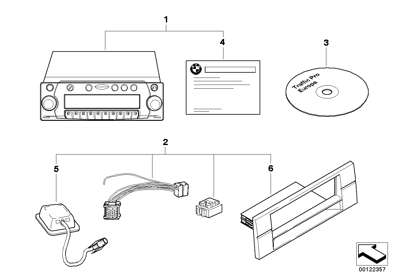 Reservdelar radionavigation