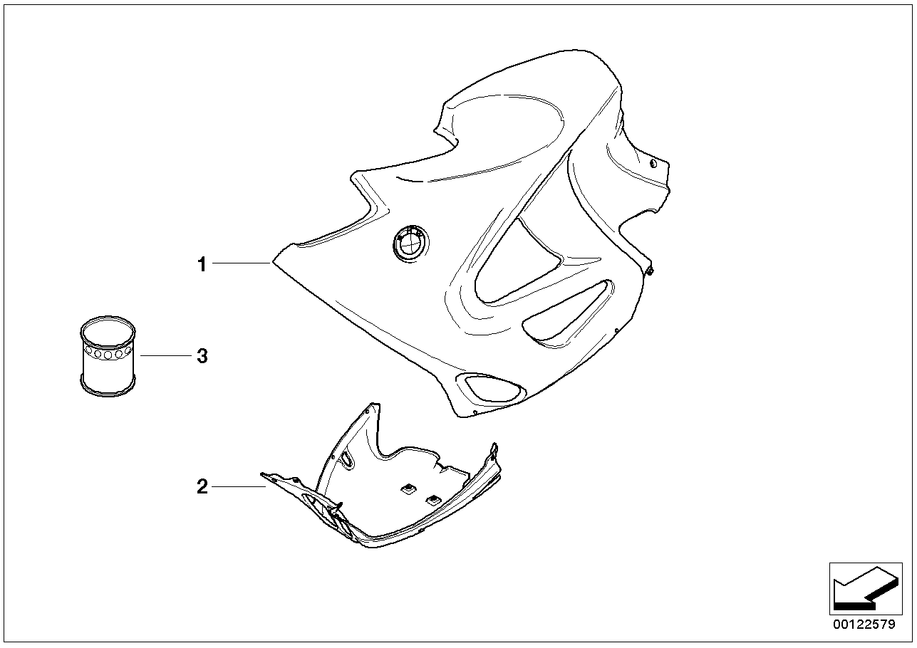 Boyalı parçalar, Resmi makam aracı