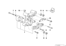 Camshaft supporting bracket