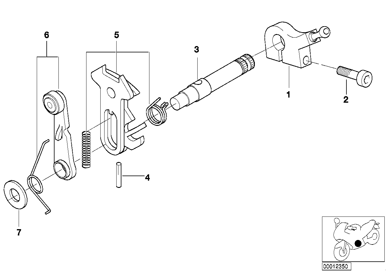 Pièces de commande de boîte 5 vitesses