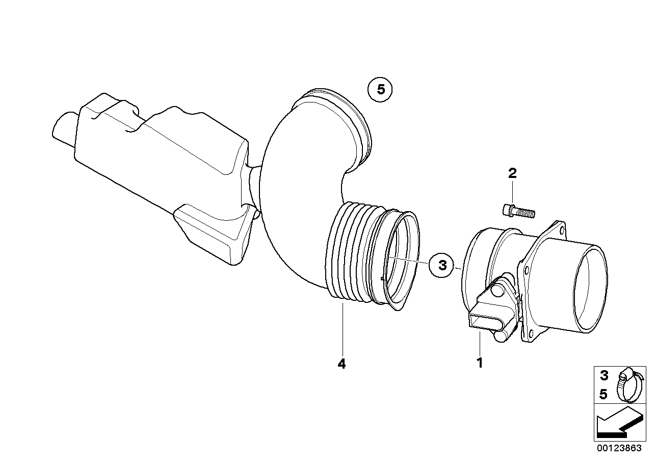 Heissfilmluftmassenmesser