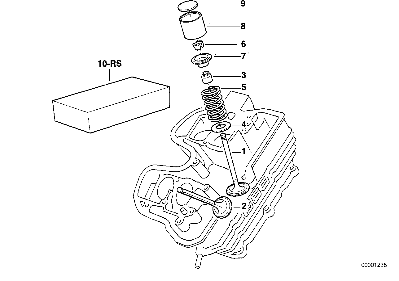 Ventilstyrning - ventil-insug/avgas