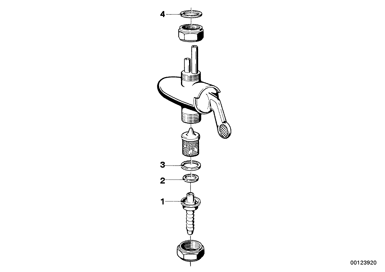 Rubinetto del carburante-Everbest