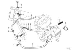 Lubrication syst., pipes