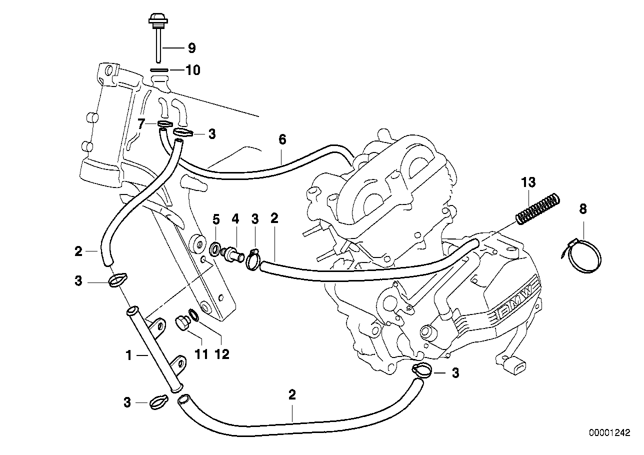 Lubrication syst., pipes