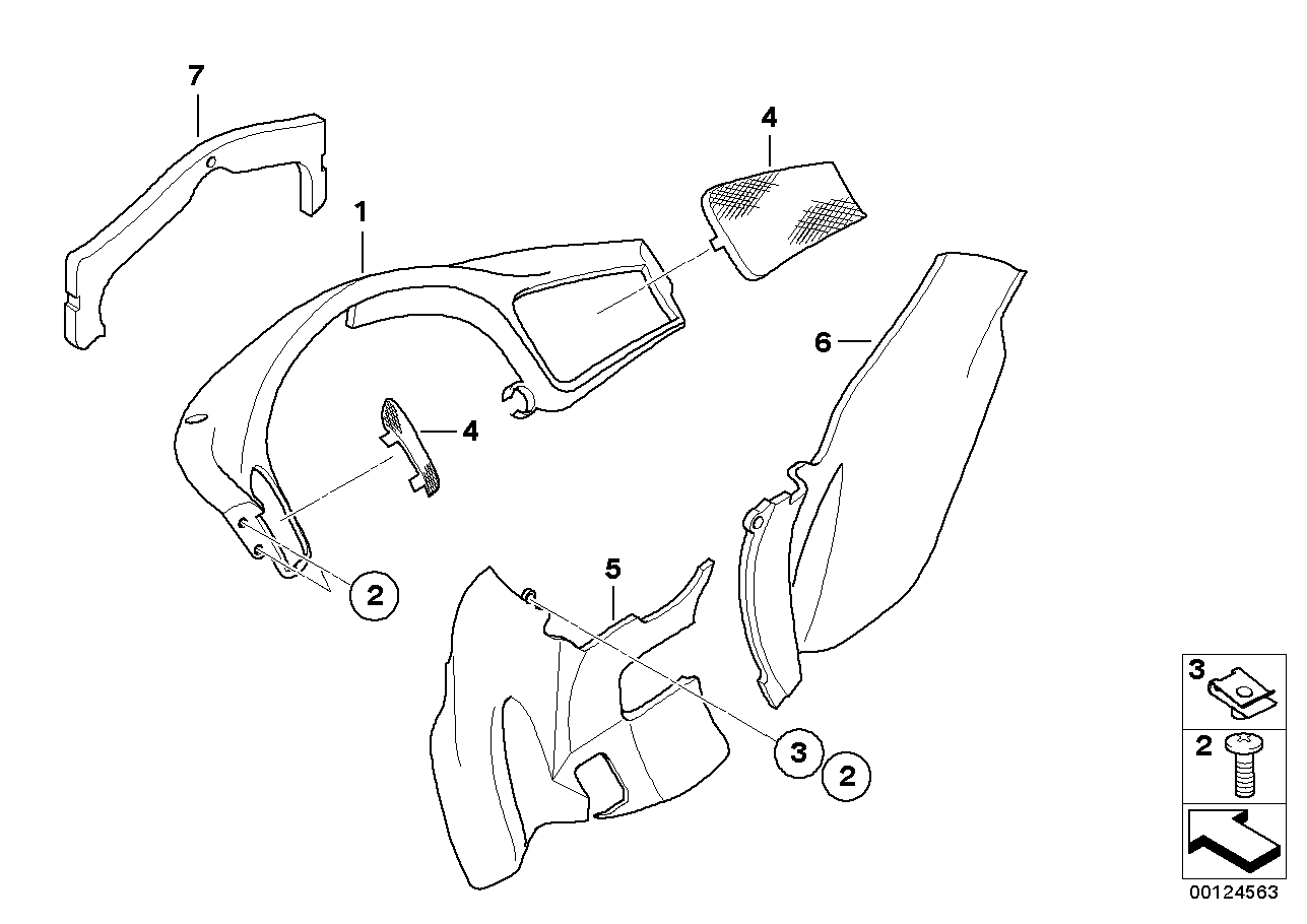 盖板 内部